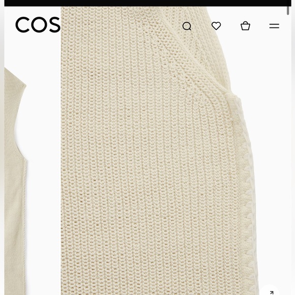 COS Knit Sweater Vest - Picture 9 of 9